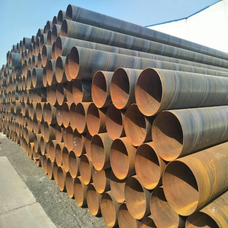 SSAW Steel Pipeline Large Diameter Carbon Spiral Welded Steel Pipe