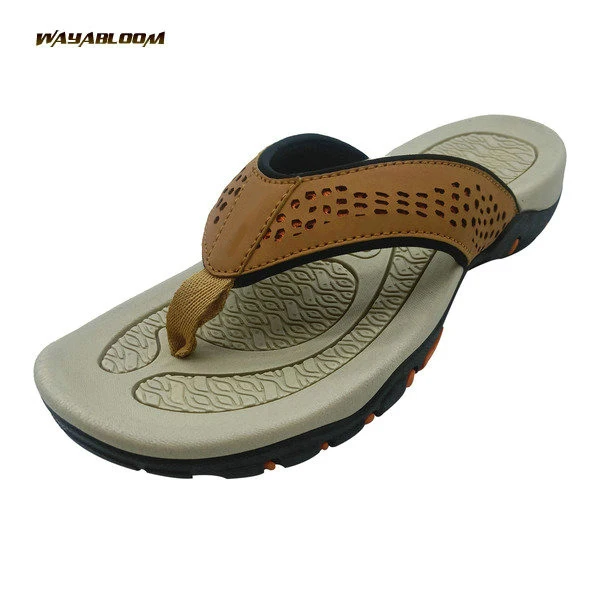 Beach Shoes Clip on Slippers  Non-slip Flip Flops Men's Outdoor Casual Summer PVC Plastic Slippers Summer Sandals for Men