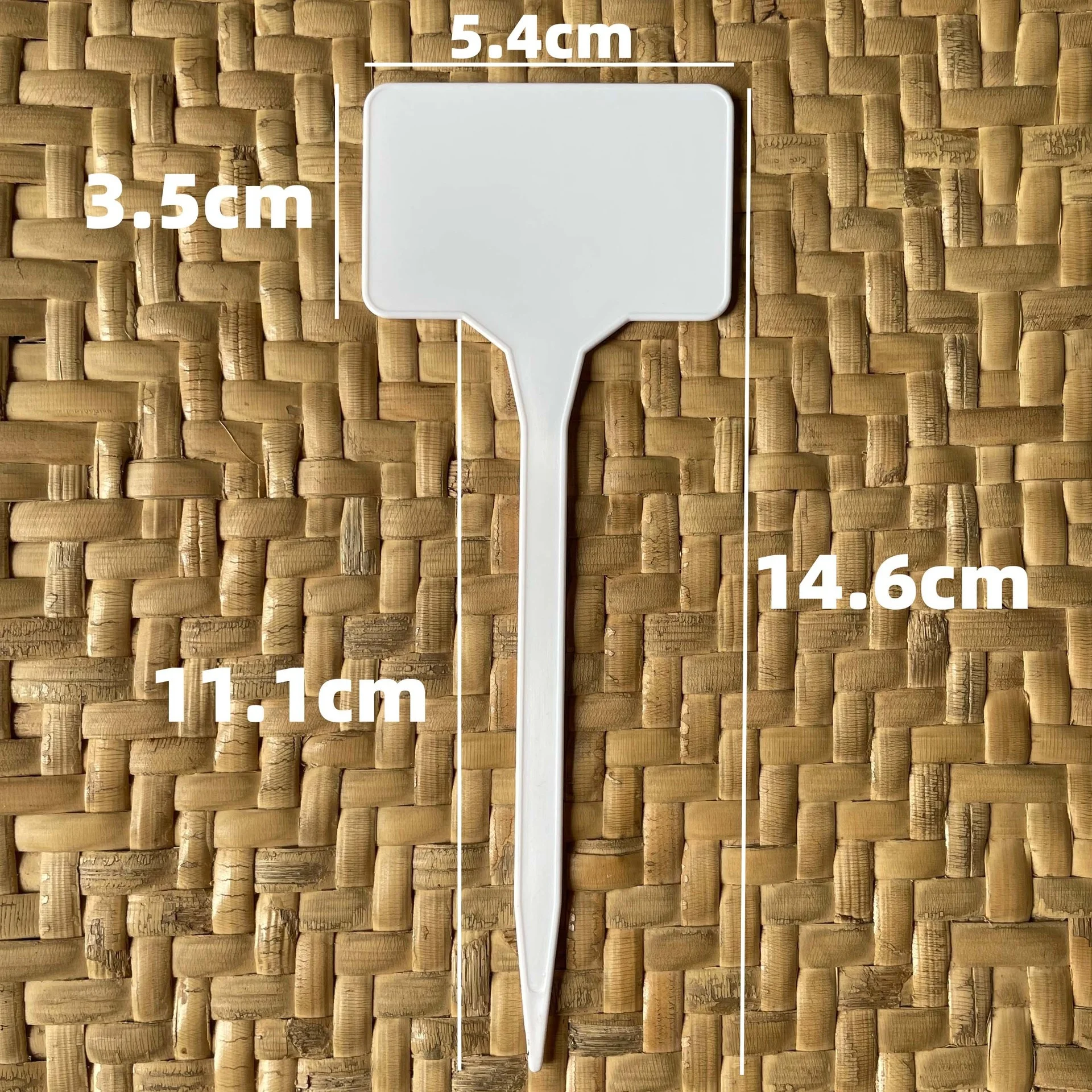 Stock Tall Version Marker Tags Plastic Gardening Label for Flower Plant Identification Ground Insertion Supply Garden Supplies