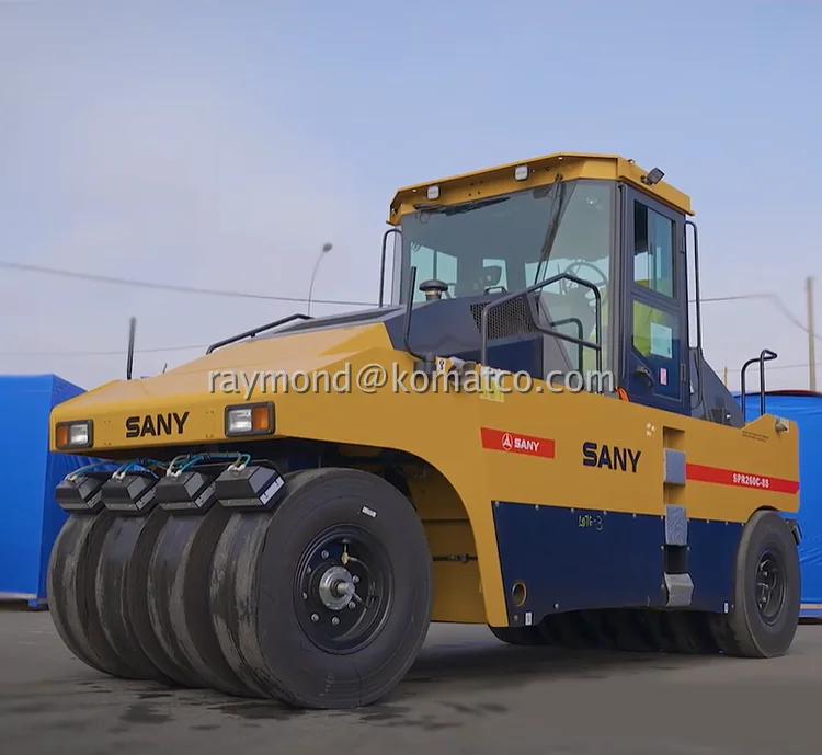 SPR260C-10 | 26ton & 140kW & 2.4m Compaction Width | Pneumatic Tyre Roller | Brand New High Quality Road Roller Road Machinery