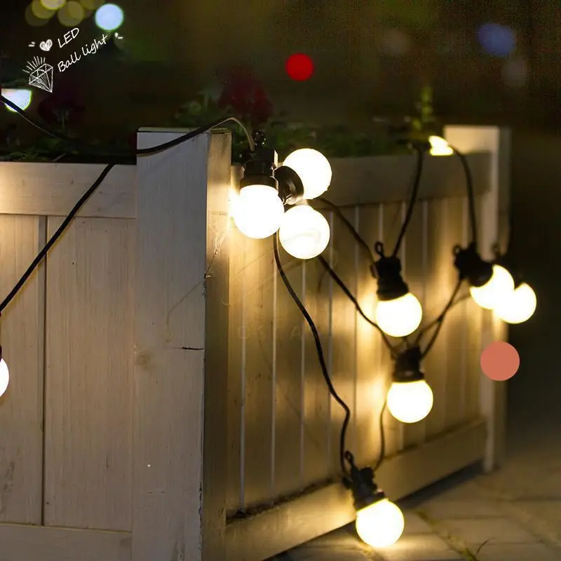 2*1.0mm2 round belt light e27 10m black rubber festoon harness Lamp holder&lamp bases for party decoration