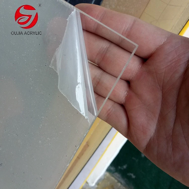 Oujia Wholesale New Design Extruded PMMA Board Plastic Sheet 3mm Clear Cast Acrylic Sheet