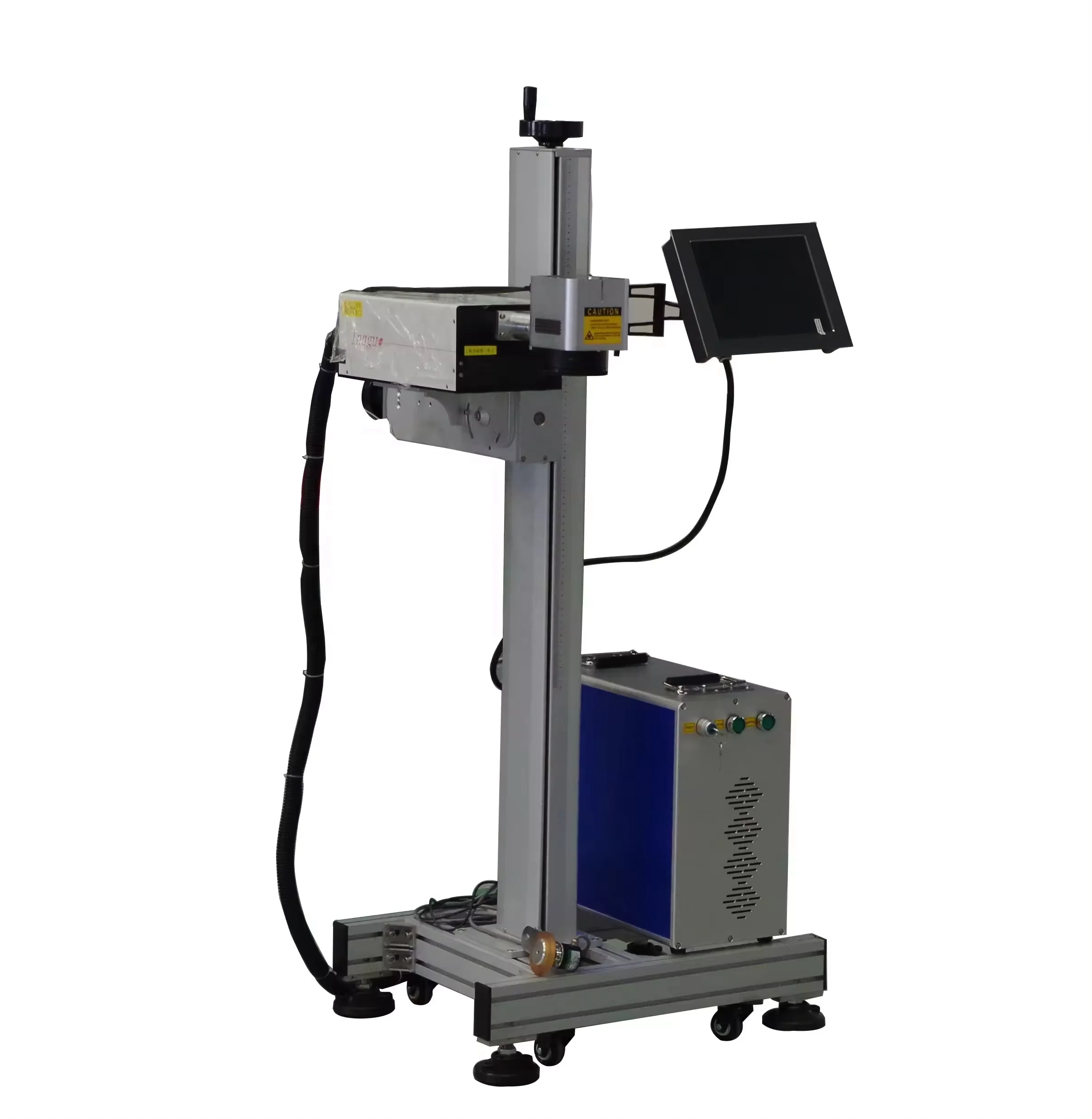 Flying marking Water bottle mass engraver glass Plastic Metal Printer JPT INNO UV 3W 5W 10W Laser Marker Engraving Machine