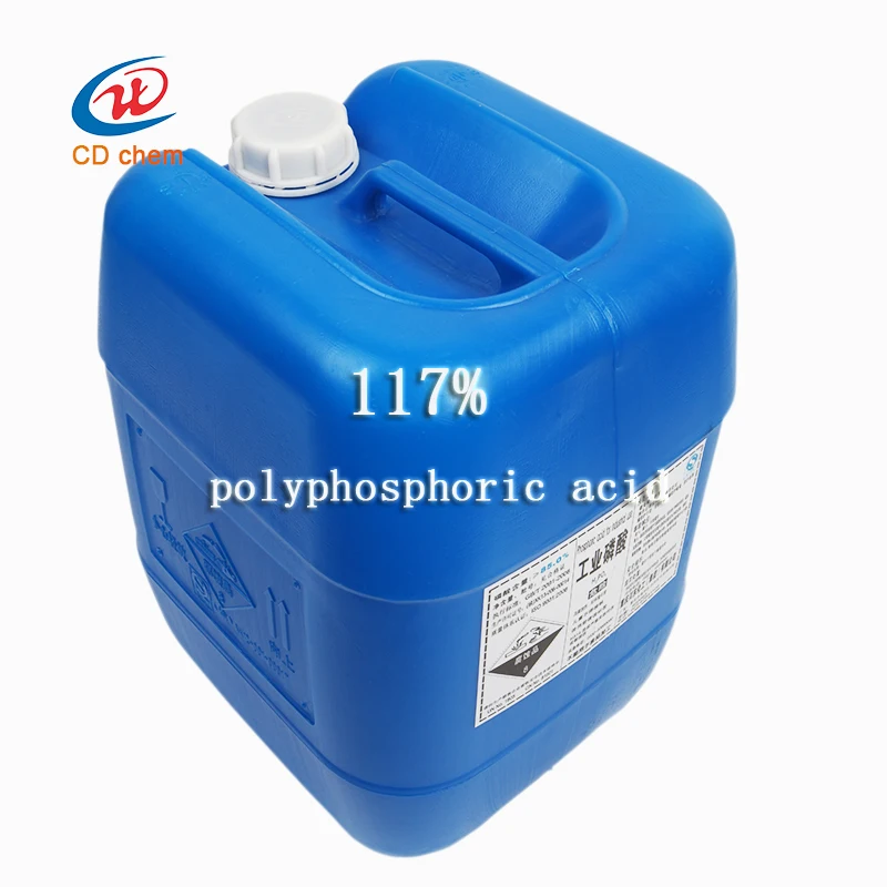 high quality 117% polyphosphoric acid used as adphalt additve