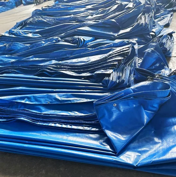 Tarpaulin Waterproof Manufacturers  Canvas Tent Cover Plastic  PE Tarpaulin Sheet Roll For Corea