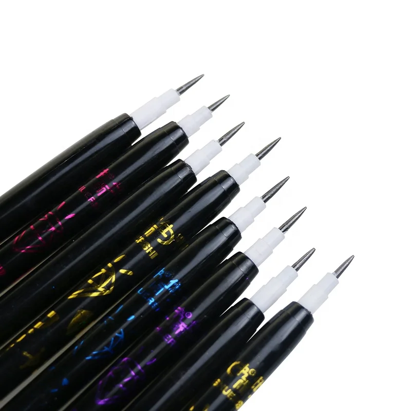 BECOL Wholesale Novelty Non-Sharpening Plastic Bullet Push Point Pencil Colorful Diamond Design Mechanical Pencil