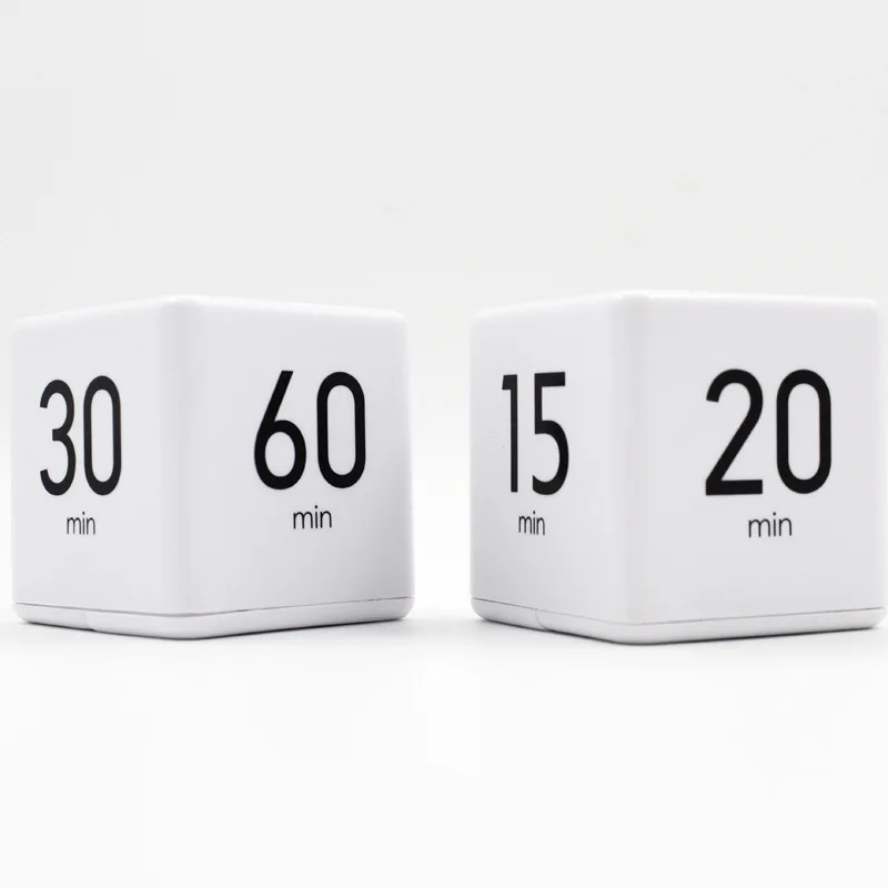  small personal kid interval visual friendly dial digital workout exercise cube timer