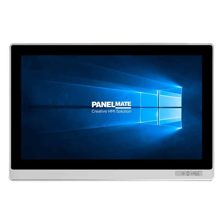 all in one computer touch panel pc industrial 15.6 inch 4G 8G in-time panel waterproof pc