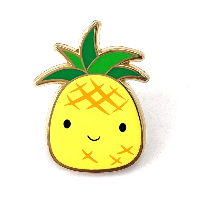 14years manufacture customized rose gold plating metal silk screen printing hard enamel badge pin souvenirs