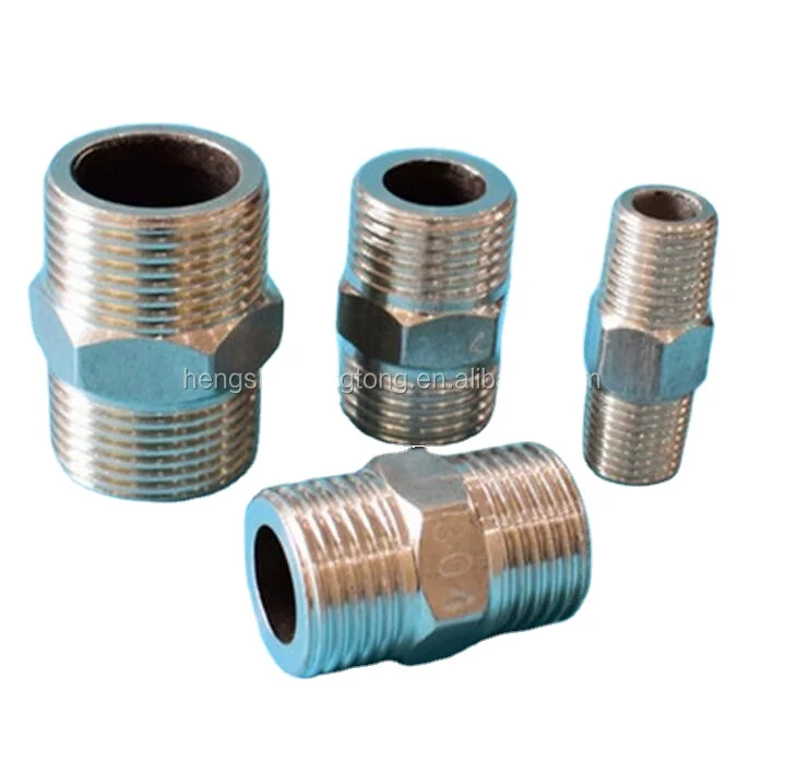 SS316 Hex. Equal Nipple Pipe Fittings