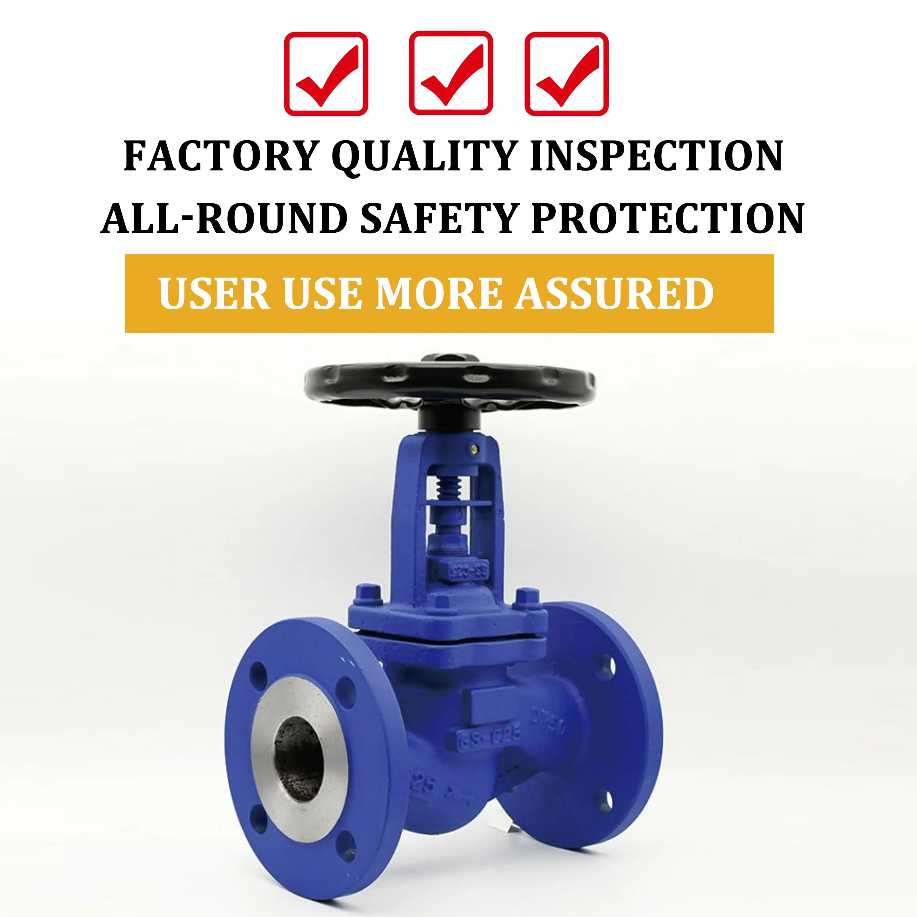 Carbon Steel Bellow Globe Valve Custom Electric Operated Globe Valve DIN PN16-PN40 Globe Valve