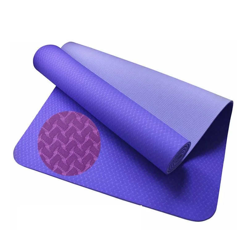 light weight ultra durable and high performing  private label tpe foldable yoga mat
