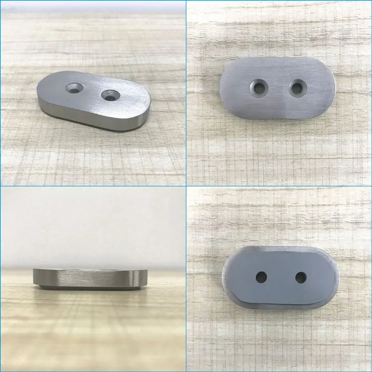 Stainless Steel Door Stopper With Rubber Toilet Cubicle Partition Accessories I