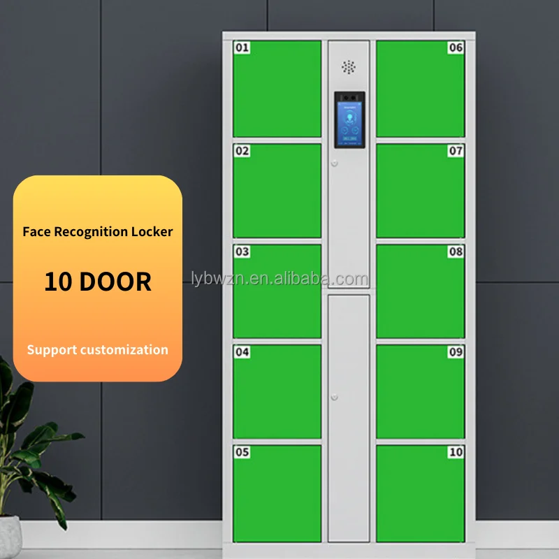 6 /12 / 18 /24 doors smart digital steel storage locker smart locker system electrical cabinet for residential area