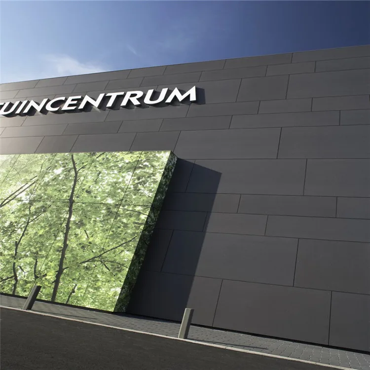 Brikley 3d external compact wall cladding decorative material HPL phenolic resin boards with UV films