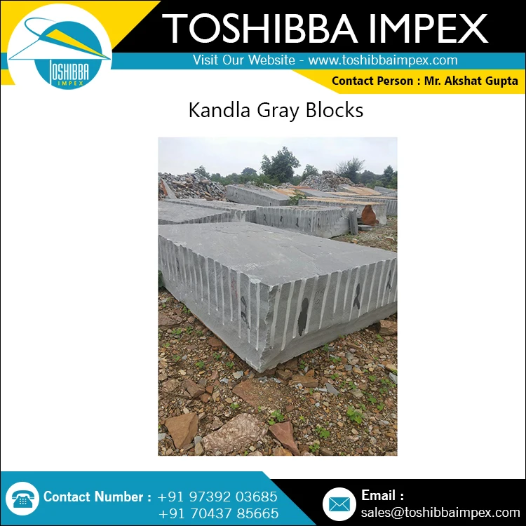 Kandla Grey Sandstone Block