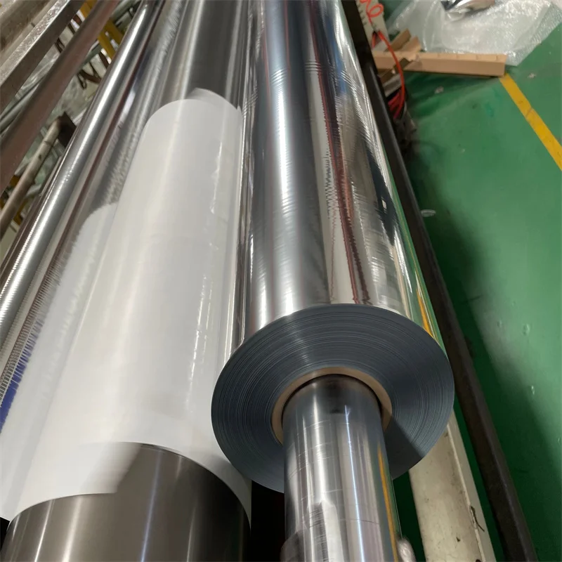 PET Laminating Film Metalized Polyester Roll Extruded LDPE for Insulation Materials