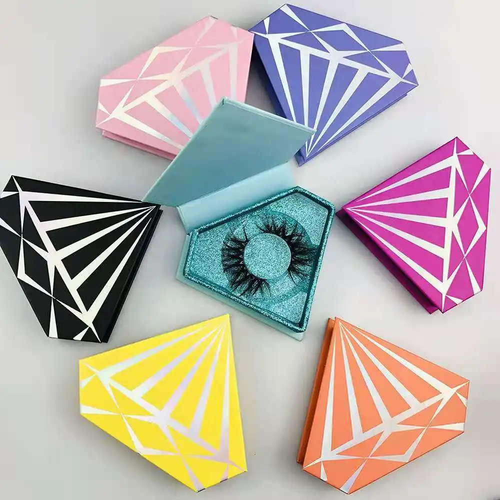 False Eyelashes & Tools eye lashes candy package eyelash packing box luxury package box eyelash box packaging