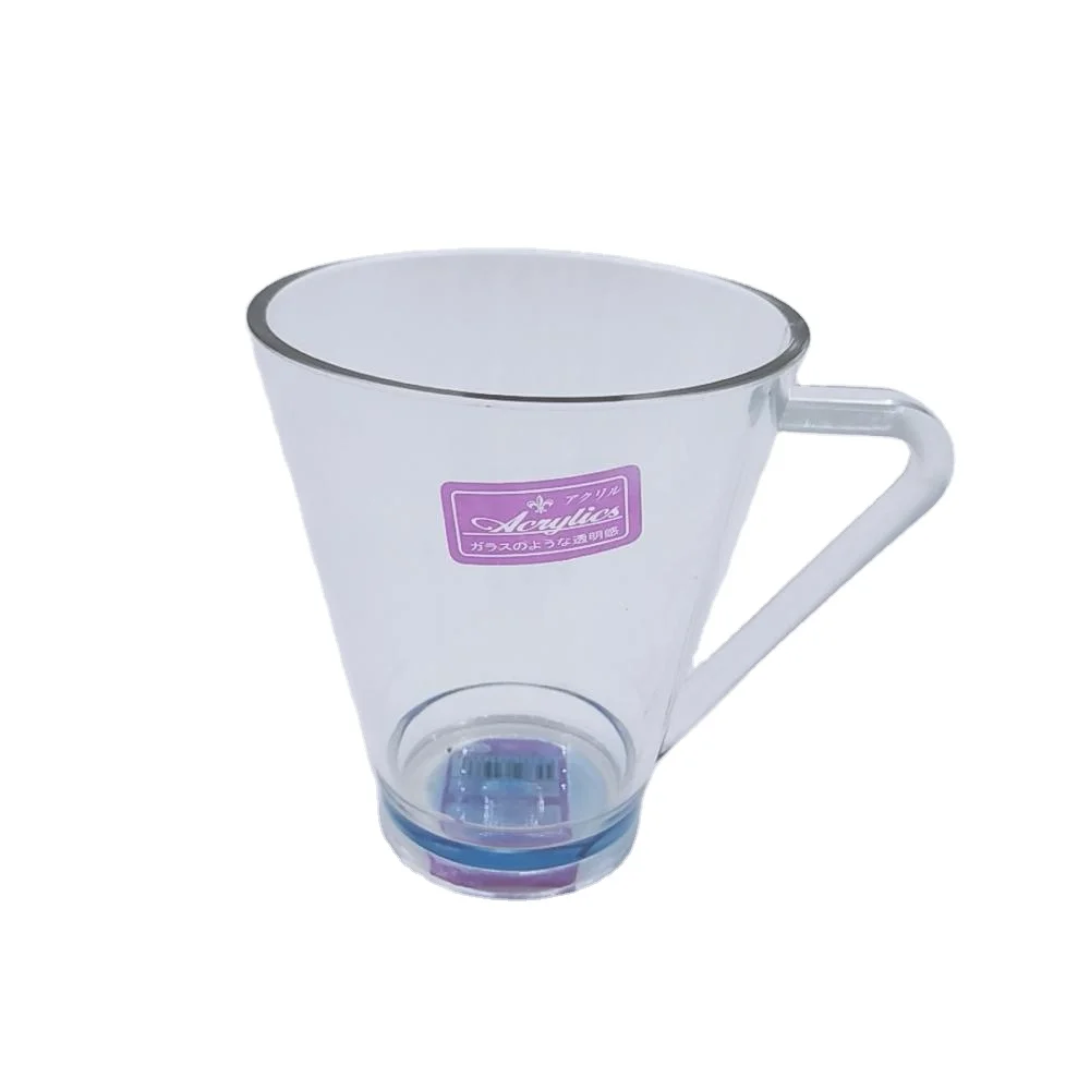 Пластиковые чашки с ручками для кофе и чая, 10 унций, идеально подходят для горячих и холодных напитков