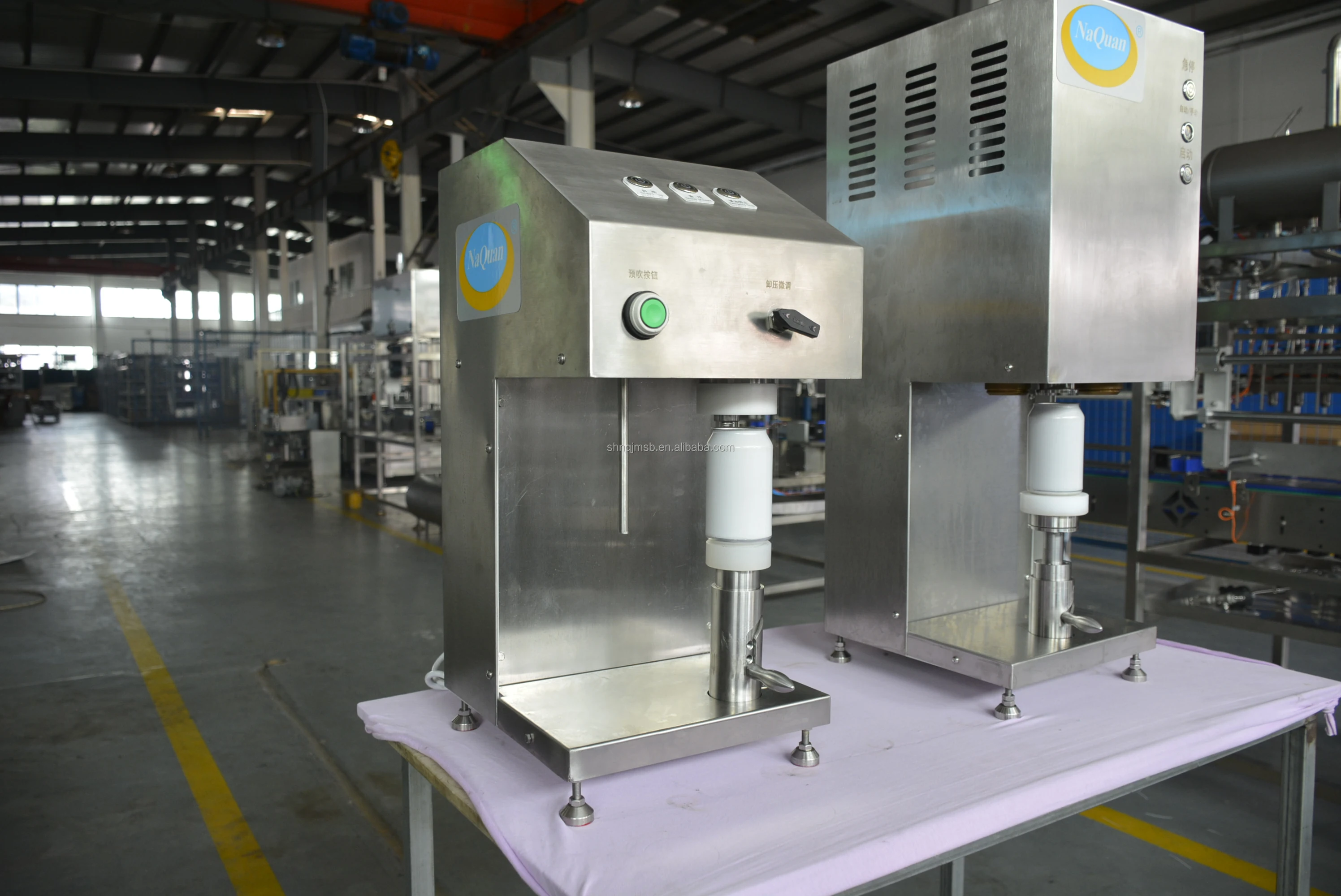 Fast Convenient small Beer Can Filling Machine For 330ml 500ml