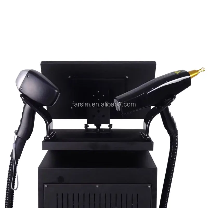 Platinum 2023 Big Power 1600w 2in1 808 Triple wave diode Titanium laser hair removal machine Picosecond Tattoo Removal machine