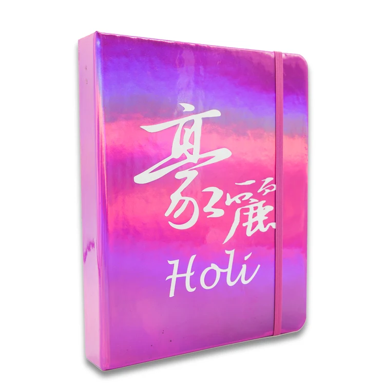 
2020 US Grid notebook Fashion wire-O binding agenda design accept custom personal logo on the cover 