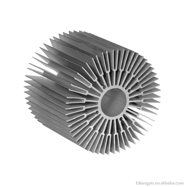 Customized aluminum led housing aquarium heatsink with manufacture service