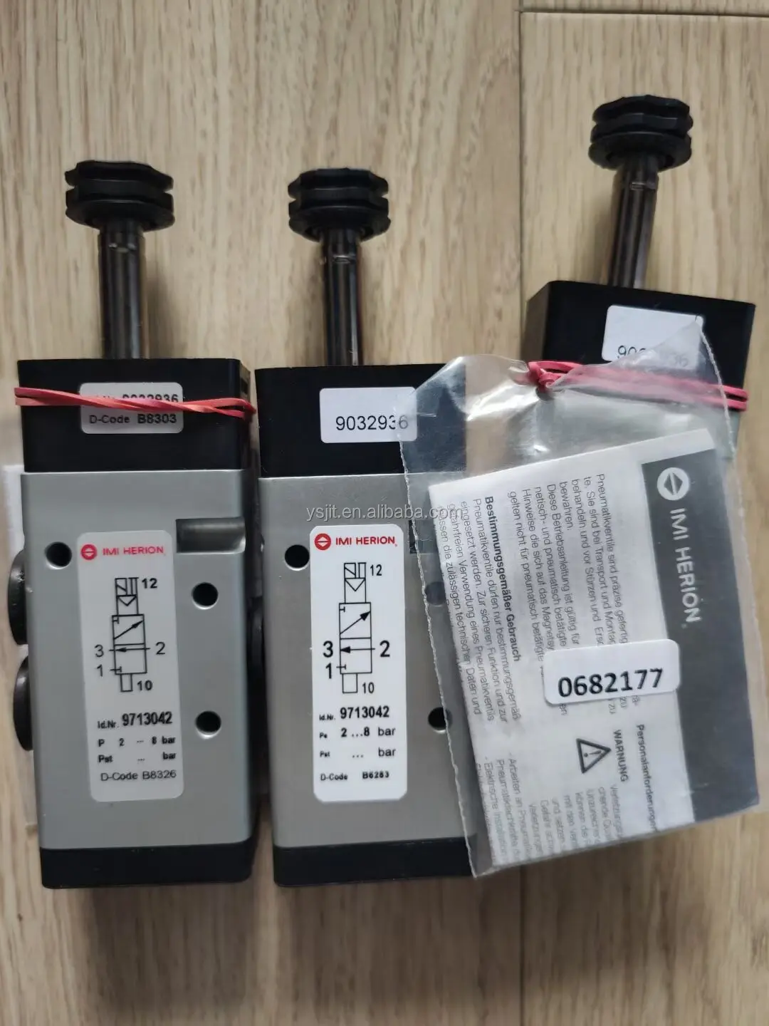 Электромагнитный воздушный клапан IMI HERION 8010777 8020750 8020765
