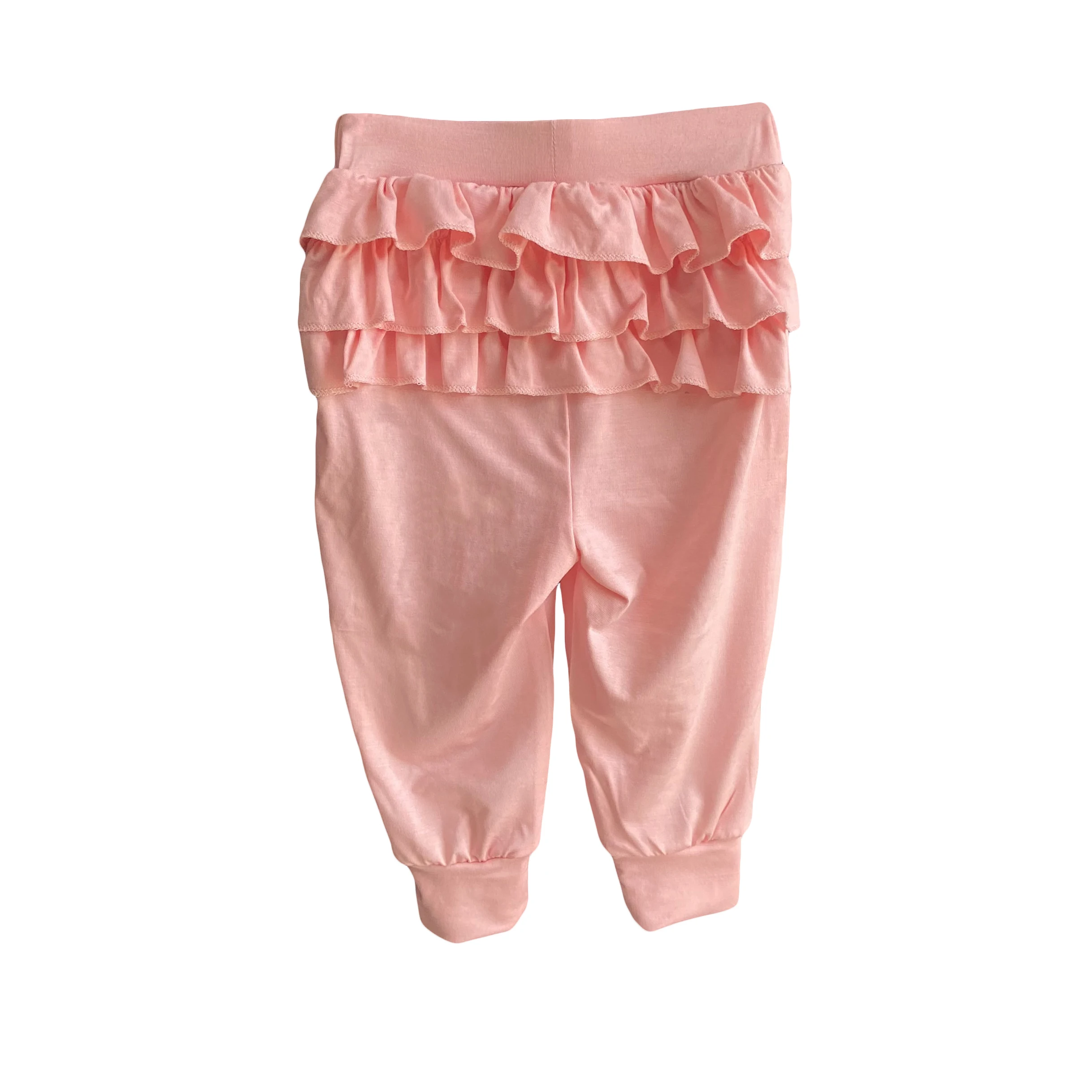 3M-24M Wholesale customized 2022 latest fashion  bamboo baby clothes bamboo pants popular pant for baby