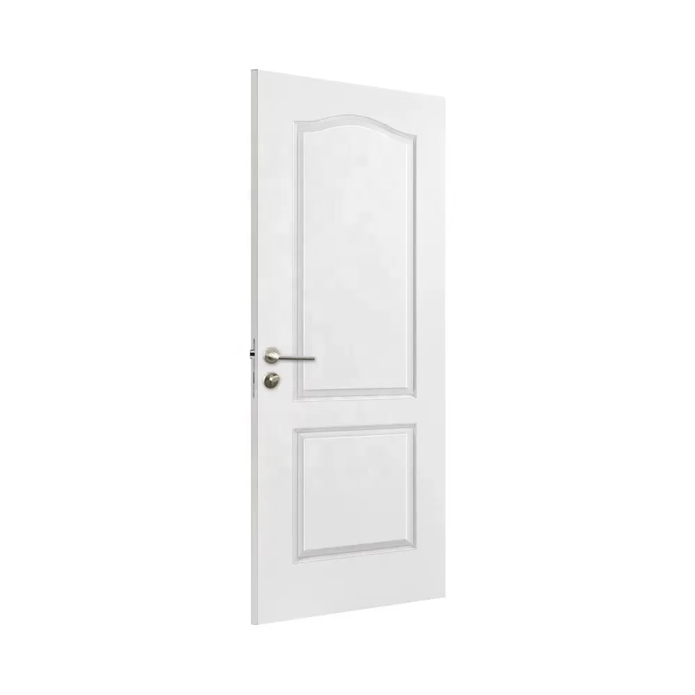 Hotsale White Primed 1/2/3/4 Panels Stain Interior Wooden Hollow Core Door Solid Core Door For Bedroom
