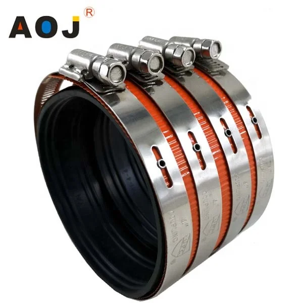 
Heavy Duty A-type no- hub Coupling Pipe Fittings Exhaust Hose Pipe Clamp wide hose clamps no hub coupling 