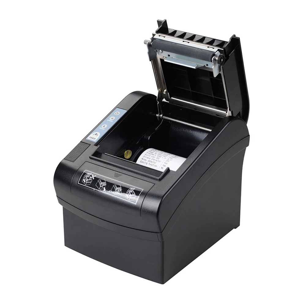 Cheap 80mm Usb+lan 230mm/s Thermal Receipt Printer USB/RJ45 interface ps803