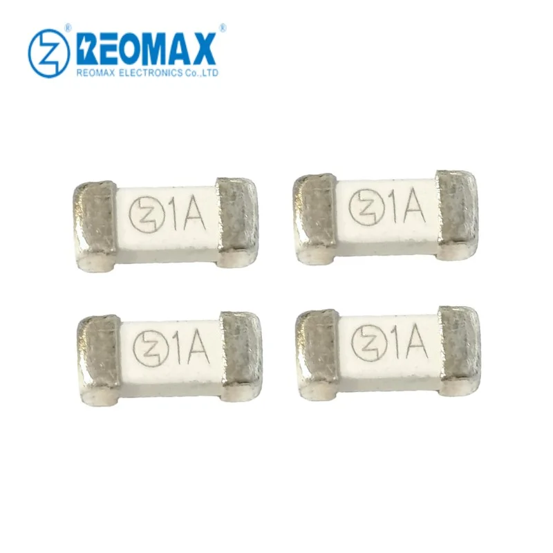 Reomax SMD Fuses 2410 1808 Surface Mount Fuse 1A 125V 250V 300V Fast Blow SMD Fuse, Certified UL/UR/VDE/CB/KC/RoHS