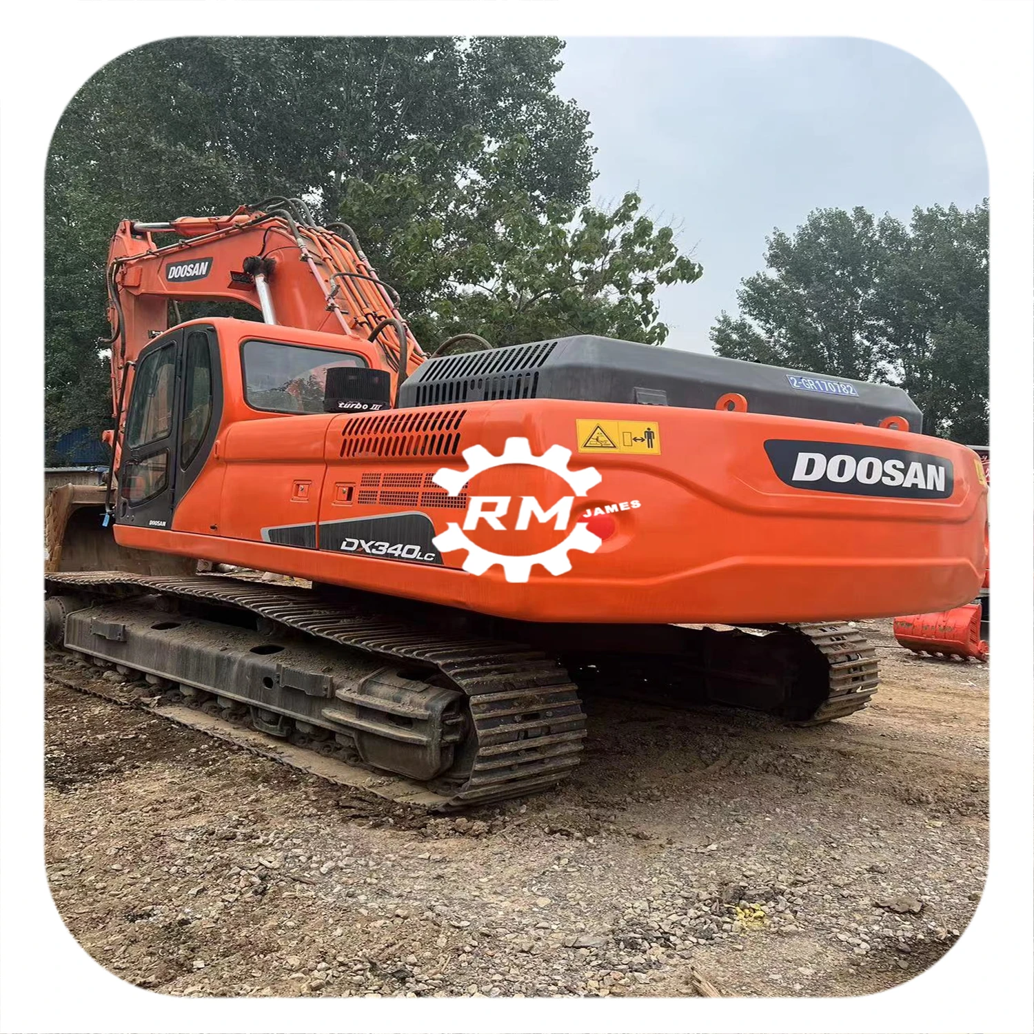 Экскаватор Doosan DX340 для Южной Кореи большой экскаватор 34 тонны DX340LC-9C DX340-9 высокое качество распродажа