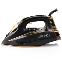 Electric iron steam ceramic soleplate hand  clothing ironing machine steam iron with anti drip and water tank for shirt
