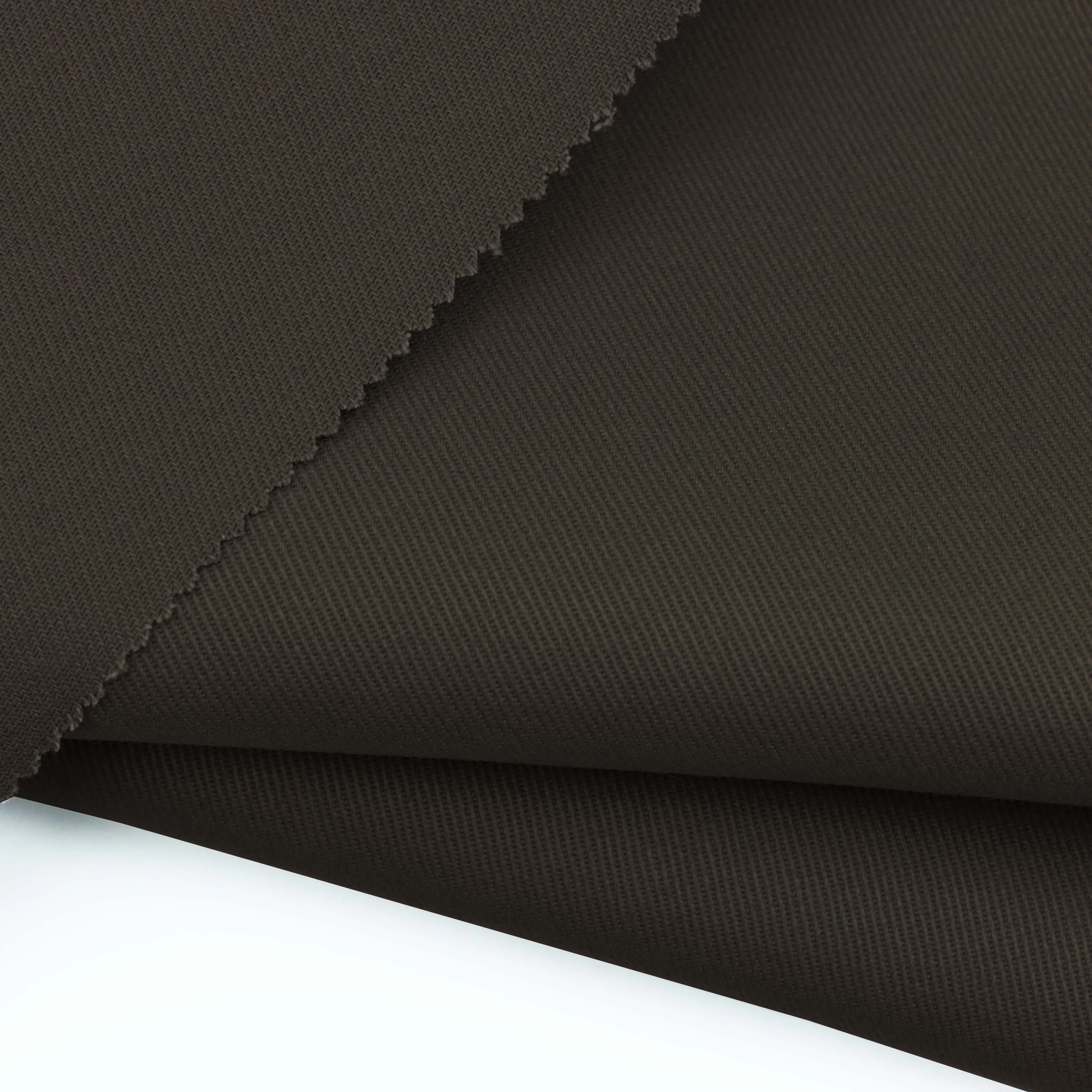 China Manufacturer Thickened Winter Business Twill 98% Cotton 2% Spandex Fabric Material