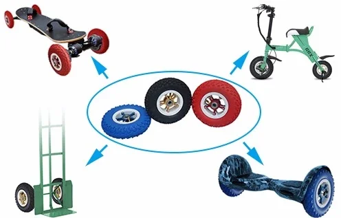 SUNMATE 8-Inch Smart Balance Hover Wheel New Design Four Electric Skateboard with Scooter Parts