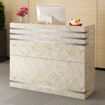 Simple Modern Bar Counter Cash Register Small Counter Clothing Store Barber Shop Hairdresser Reception Desk