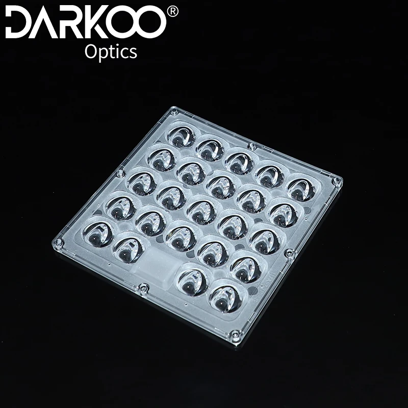 Basic Optisk Lenses Prices Street Lamp Lens Type Ii M Optics Module Lenses Array 5050 24 Led Street Light Lens