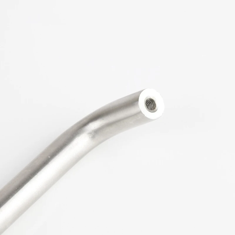 Wholesale Modern Minimalist Smooth Touch Cabinet Drawer Handle Custom Size Tube D Shape Steel Wire Pull Handle Bar