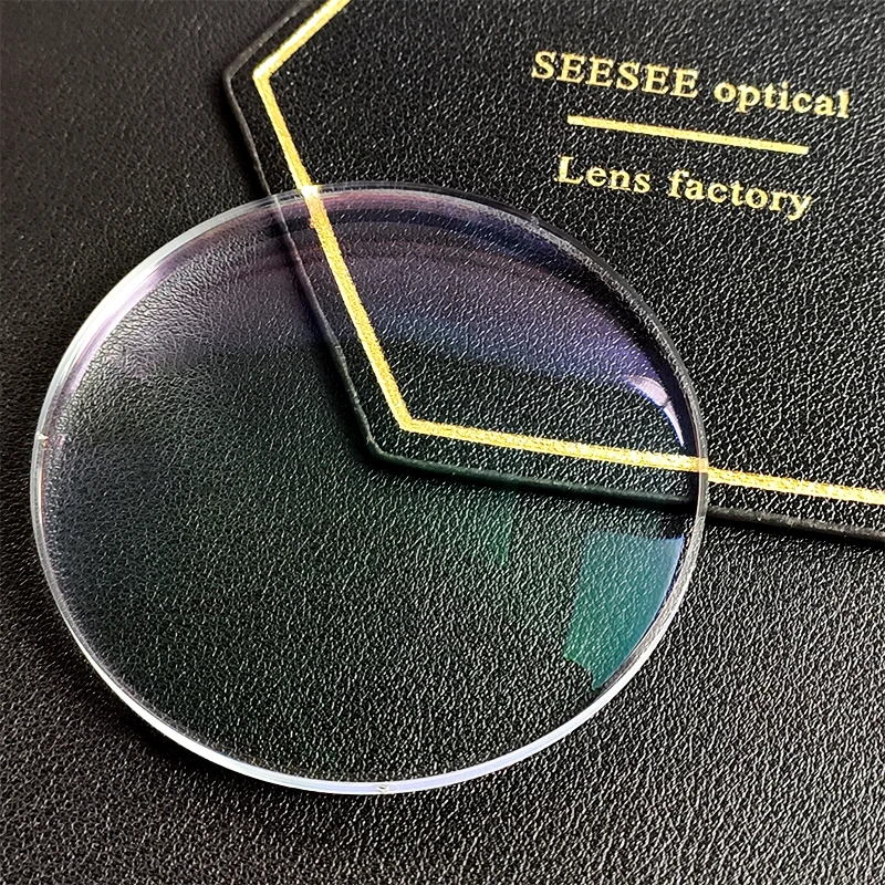 Wholesaler Price 1.61 Acrylic SHMC Green Coating Medical Lenses