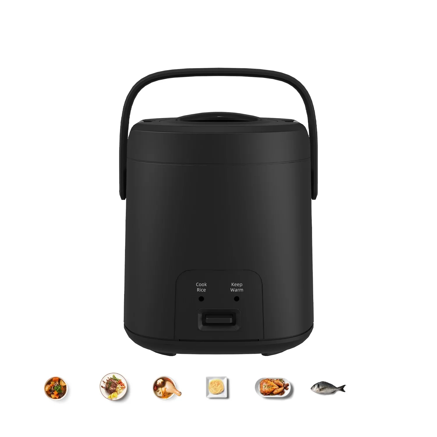 1.5L non-stick coating inner pot with steamer  mini rice cooker