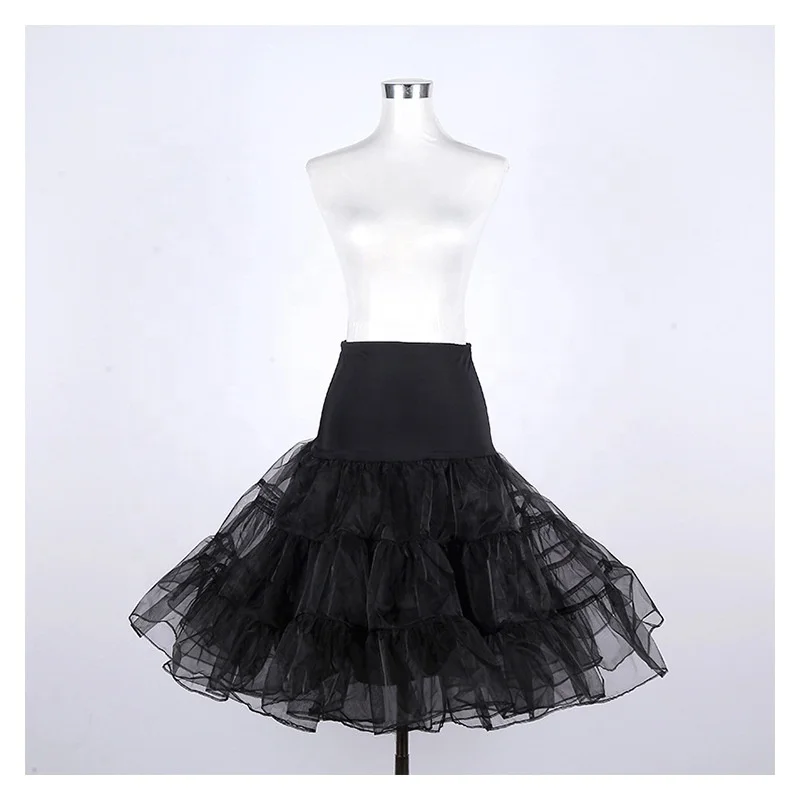 Vintage boneless skirt mesh skirt fast selling violent color skirts