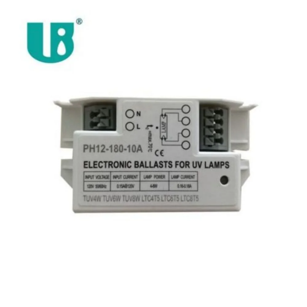 UV ballast with AC 110-220V electronic ballast for uvc lamp 10W to 18W of model PH12-425-18