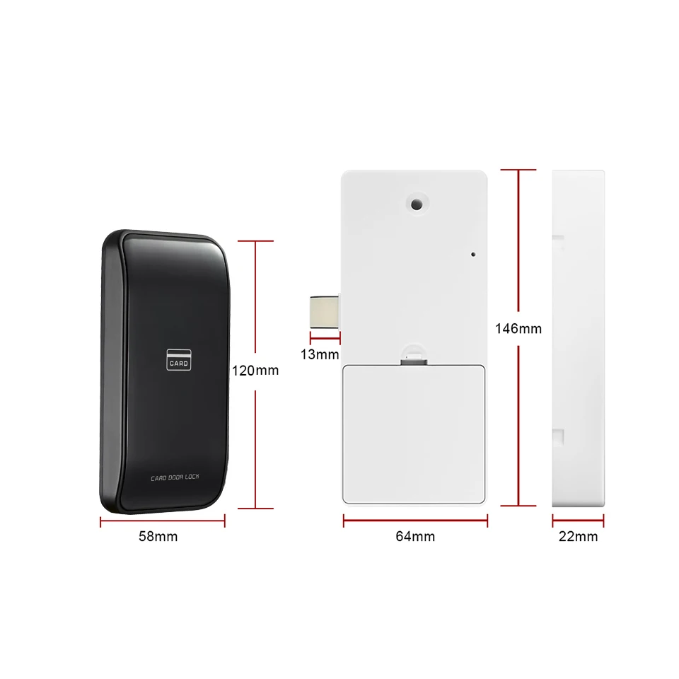 Public Mode Electronic Cabinet Smart Lock Rfid Smart Drawer Lock for Gym Sauna Locker Storage