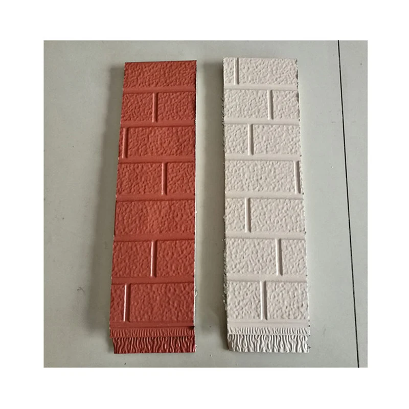 pu sandwich panels exterior wall decorative siding panel prefabricated/modular homes brick pu board brick interior panel sheet