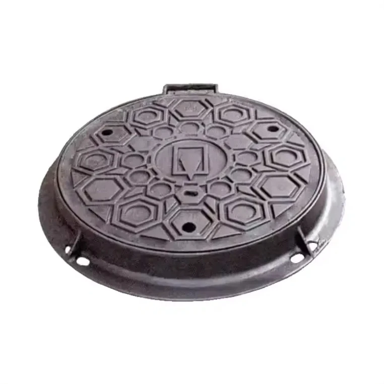 Defang cast iron manhole cover EN124 D400/ductile iron manhole cover/waterproof manhole cover
