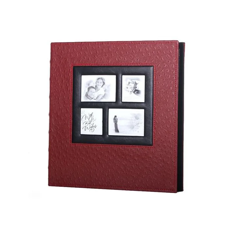 Photo Album 4x6 600 Photos Large Capacity Leather Cover Wedding Family Holds 600 Horizontal and Vertical Photos