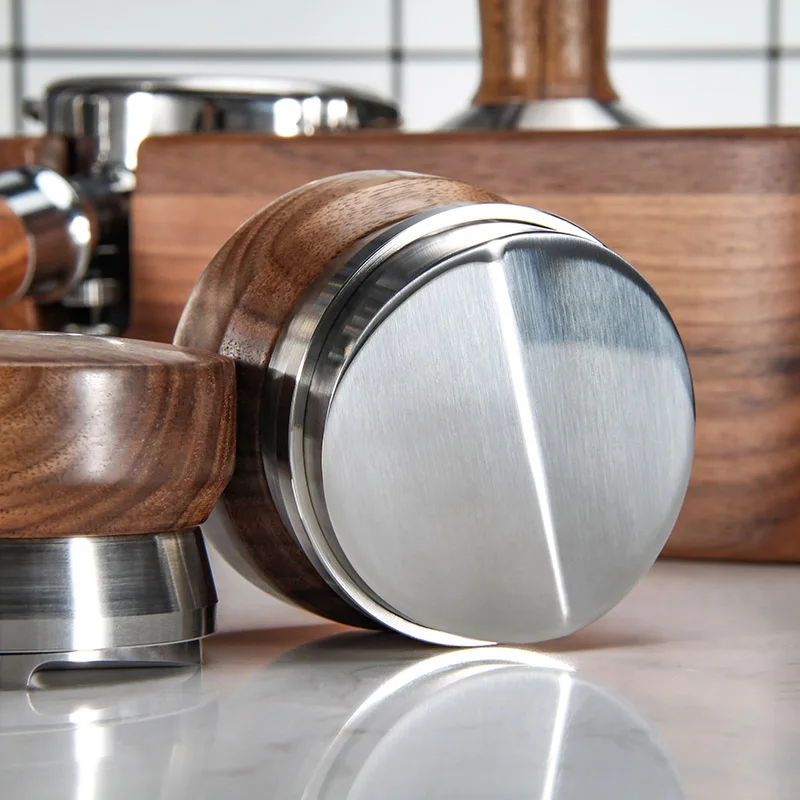 Регулируемый Темпер для кофе, двухголовочный распределительный инструмент, профессиональный пресс для кофе