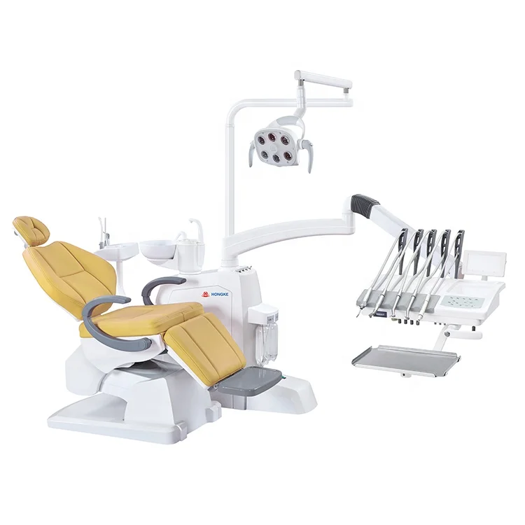 Integral Folding Dental Unit chair dental chair HK-610C For Dental Hospital Dental Clinic
